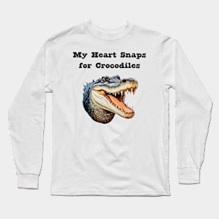 Australian Salt Water Crocodile Long Sleeve T-Shirt